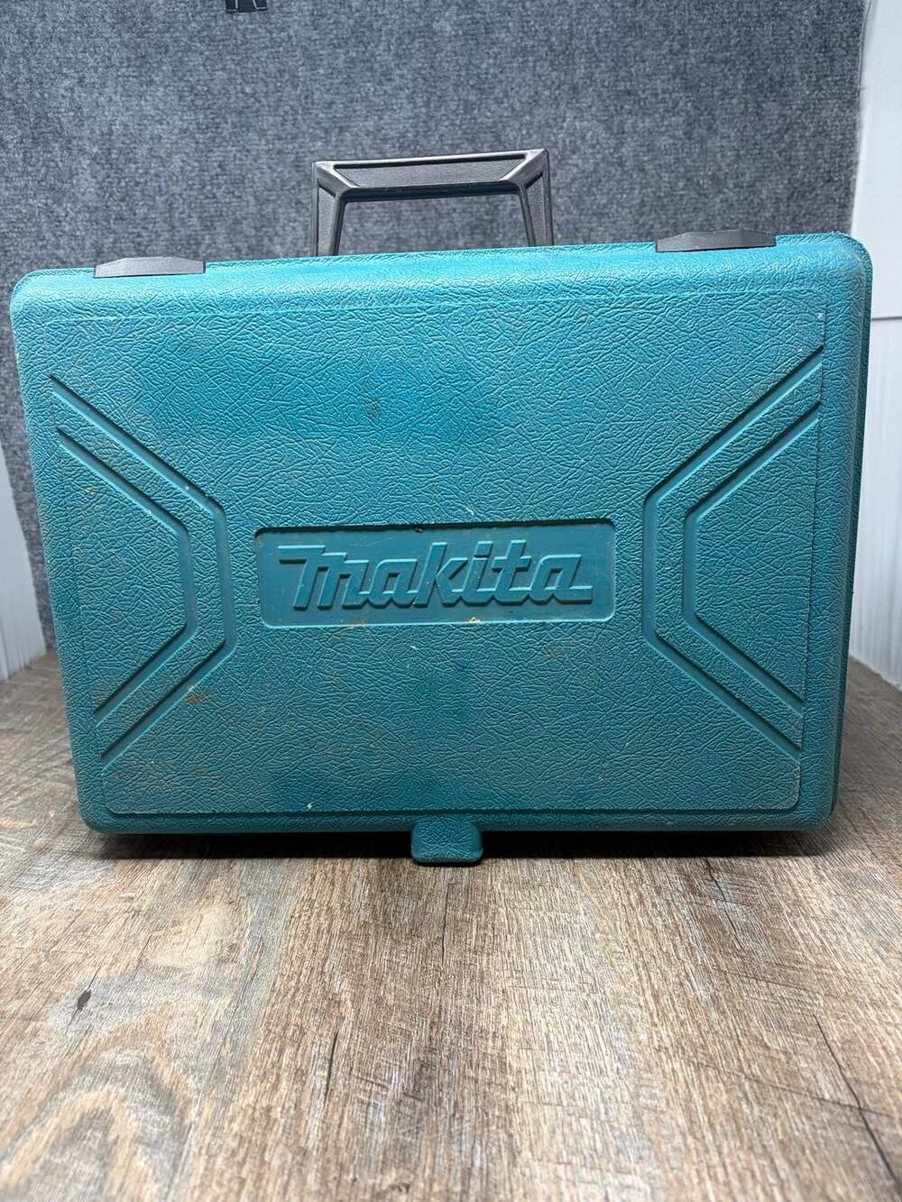 Makita Blue Hard Plastic drill  Tool Box Carrying Case Storage Box (Empty)